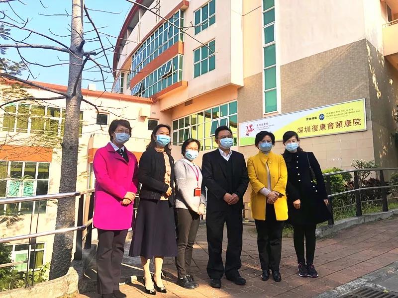 深圳市民政局廖远飞局长一行到本院督导疫情防控工作